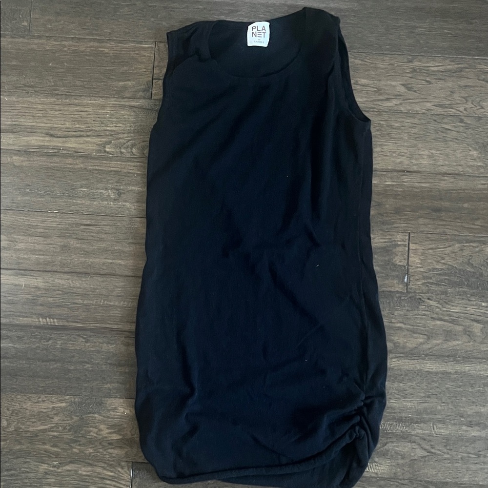 PLANET Black Sleeveless Tank Top